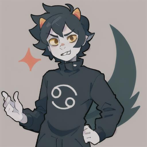 12527-3271594077-_lora_karkat-26_0.6_, karkat, solo, 1boy, masterpiece, best quality, _lora_bacunStyle_bacunStyleV1_0.6_.png